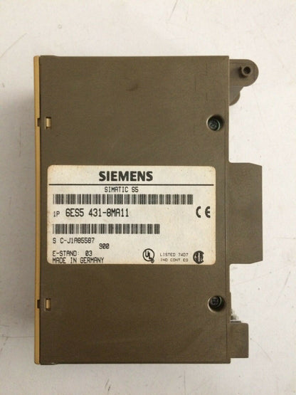 SIEMENS SIMATIC S5 6ES5431-8MA11 6ES54318MA11
