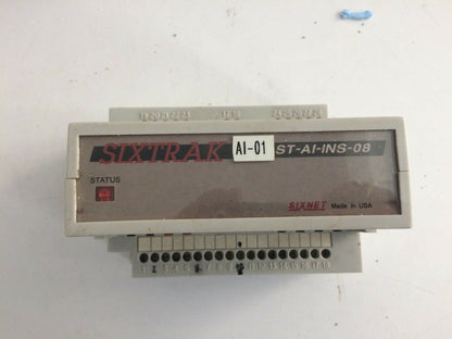 sixtrak ST-AI-INS-08 Sixnet St-ai-ins-08 Sixtrak Instrumentation Analog module