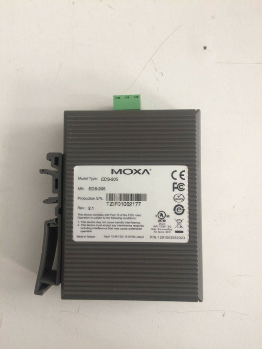 MOXA TECHNOLOGIES EDS-205 Ethernet Switch