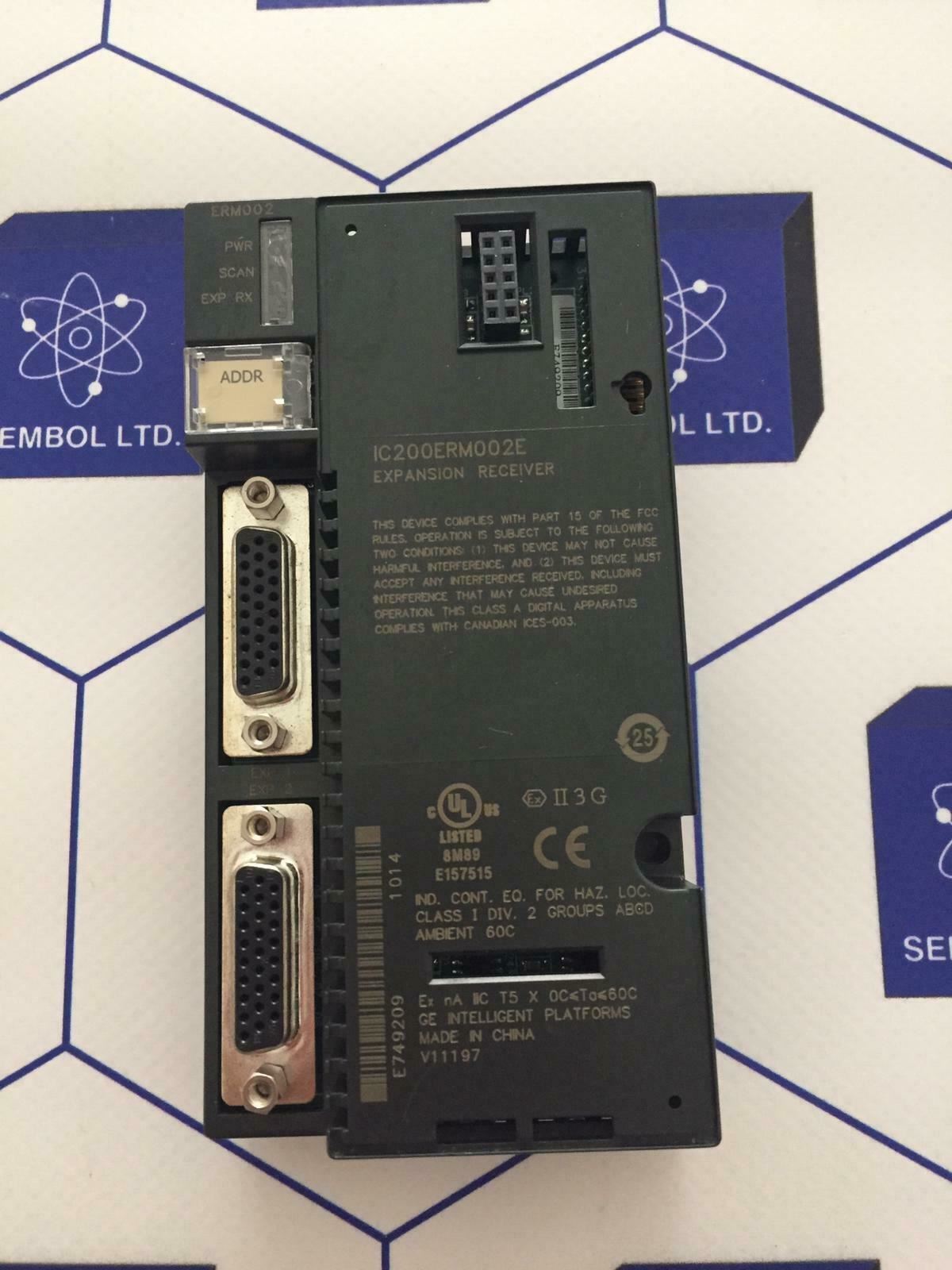 Ge FANUC IC200ERM002E Expansion Reciever