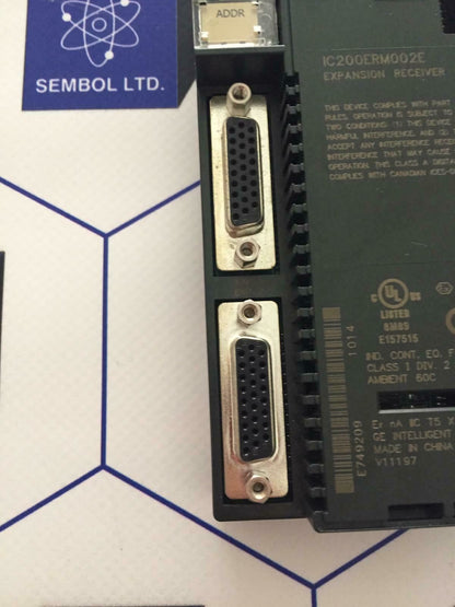 Ge FANUC IC200ERM002E Expansion Reciever