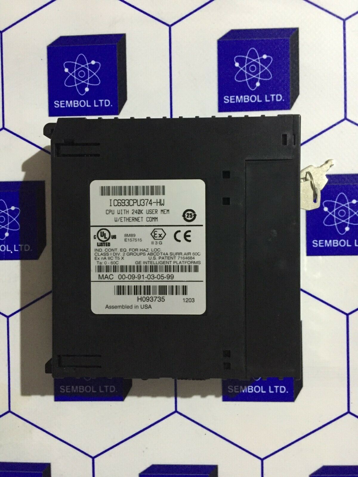 GE/Fanuc IC693CPU374 -HW CPU 374 240K Memory  Module
