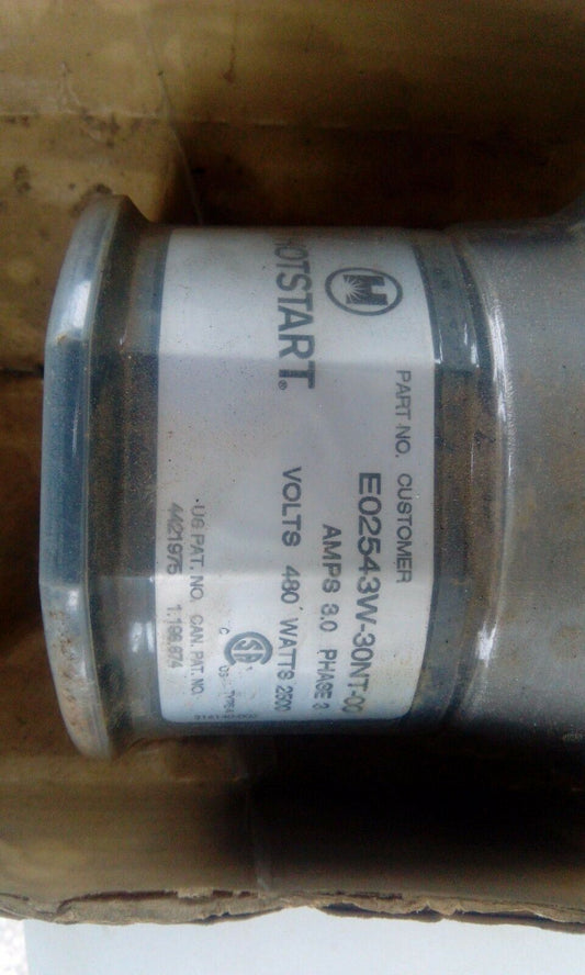 Hotstart E02543W-30NT-00 Industrial Lube Oil Heaters and Process Oil Heater