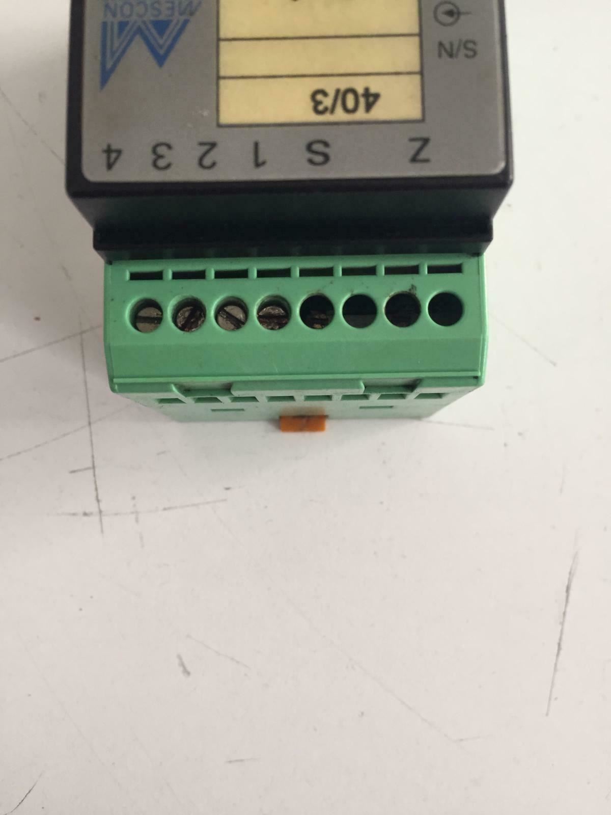 PHOENIX CONTACT MESCON 40/3 4-20mA 99042901