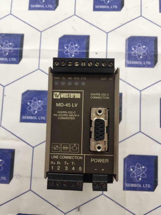 Westermo Md-45 LV Communication Interface Module 3157-0001