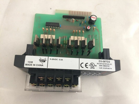 DL305 Automation Direct D3-08TD2 Output Module D308TD2