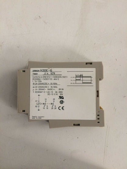 Omron H3DE-G 24-230 V Source Timer Relay