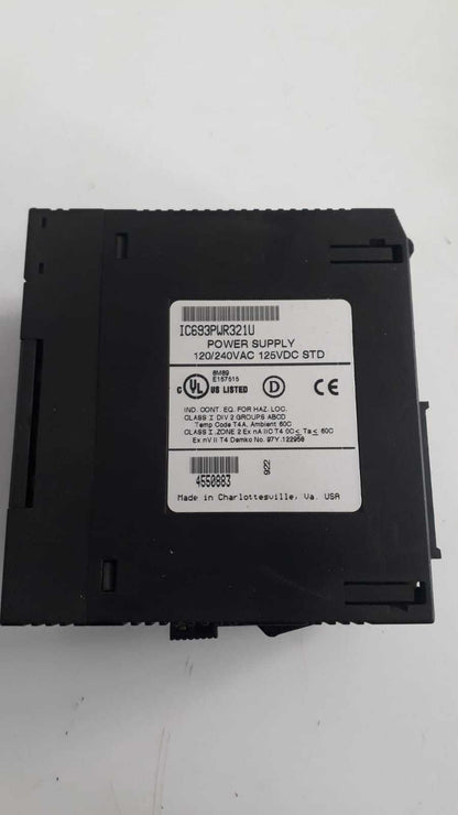 GE FANUC IC693PWR321U Series 90-30 Power Supply