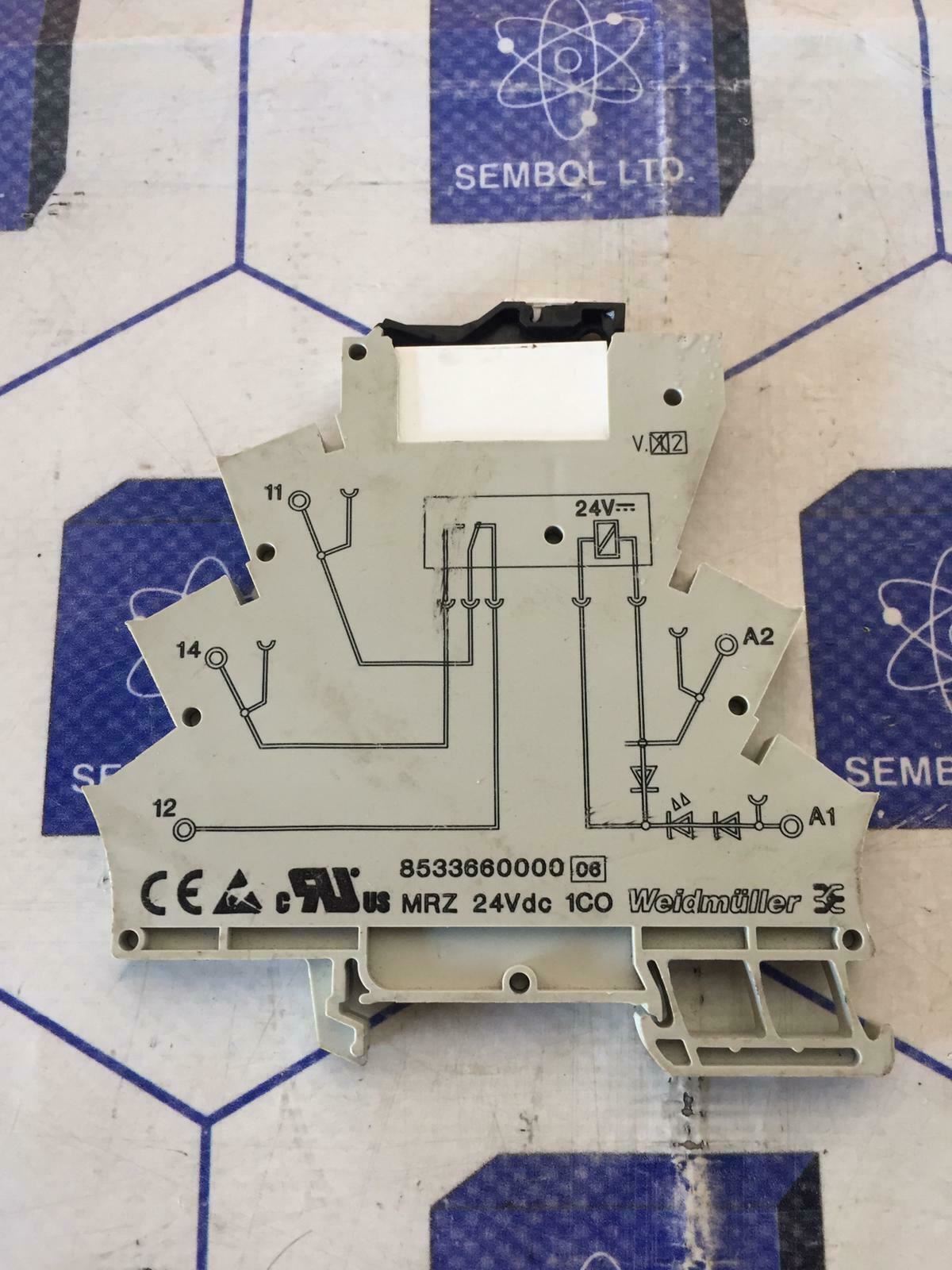 Weidmüller No. 1 MRZ 24Vdc 1CO 8533660000