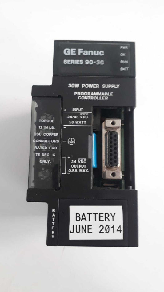 GE FANUC IC693PWR322F POWER SUPPLY
