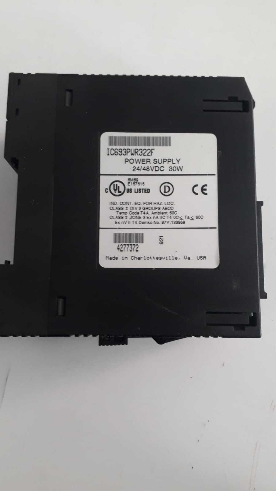 GE FANUC IC693PWR322F POWER SUPPLY
