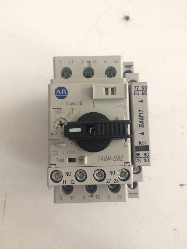 Allen Bradley 140M-D8E-C10 /C Motor Protection Circuit Breaker