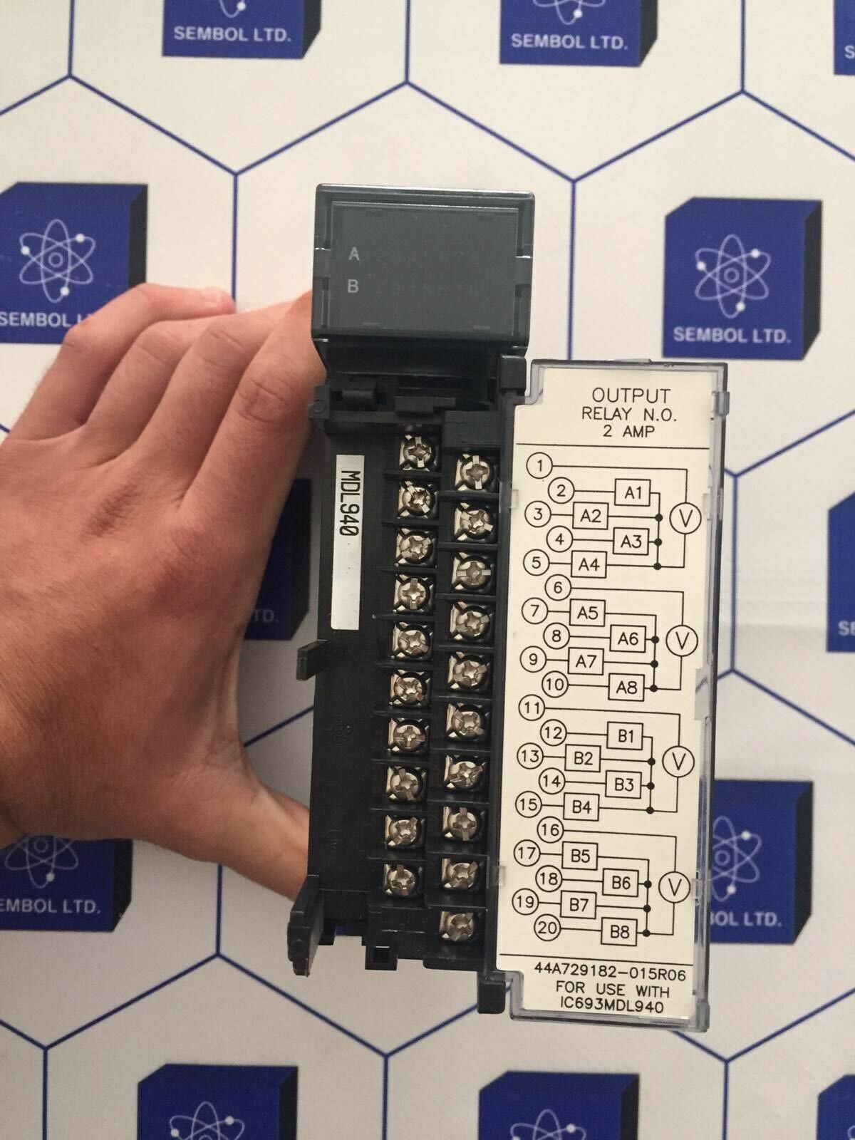 Ge FANUC IC693MDL940F Output Relay 2a 16 PT Module