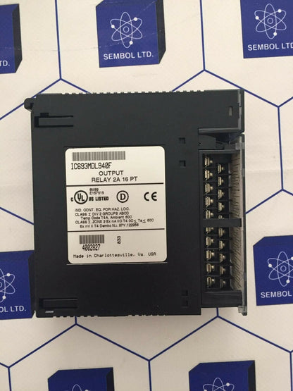 Ge FANUC IC693MDL940F Output Relay 2a 16 PT Module