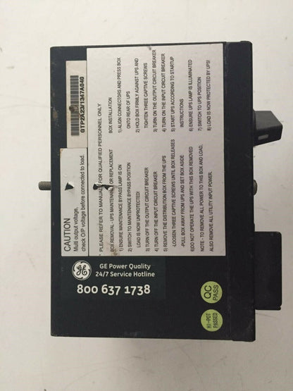 GT PDU A 02 GE POWER QUALITY