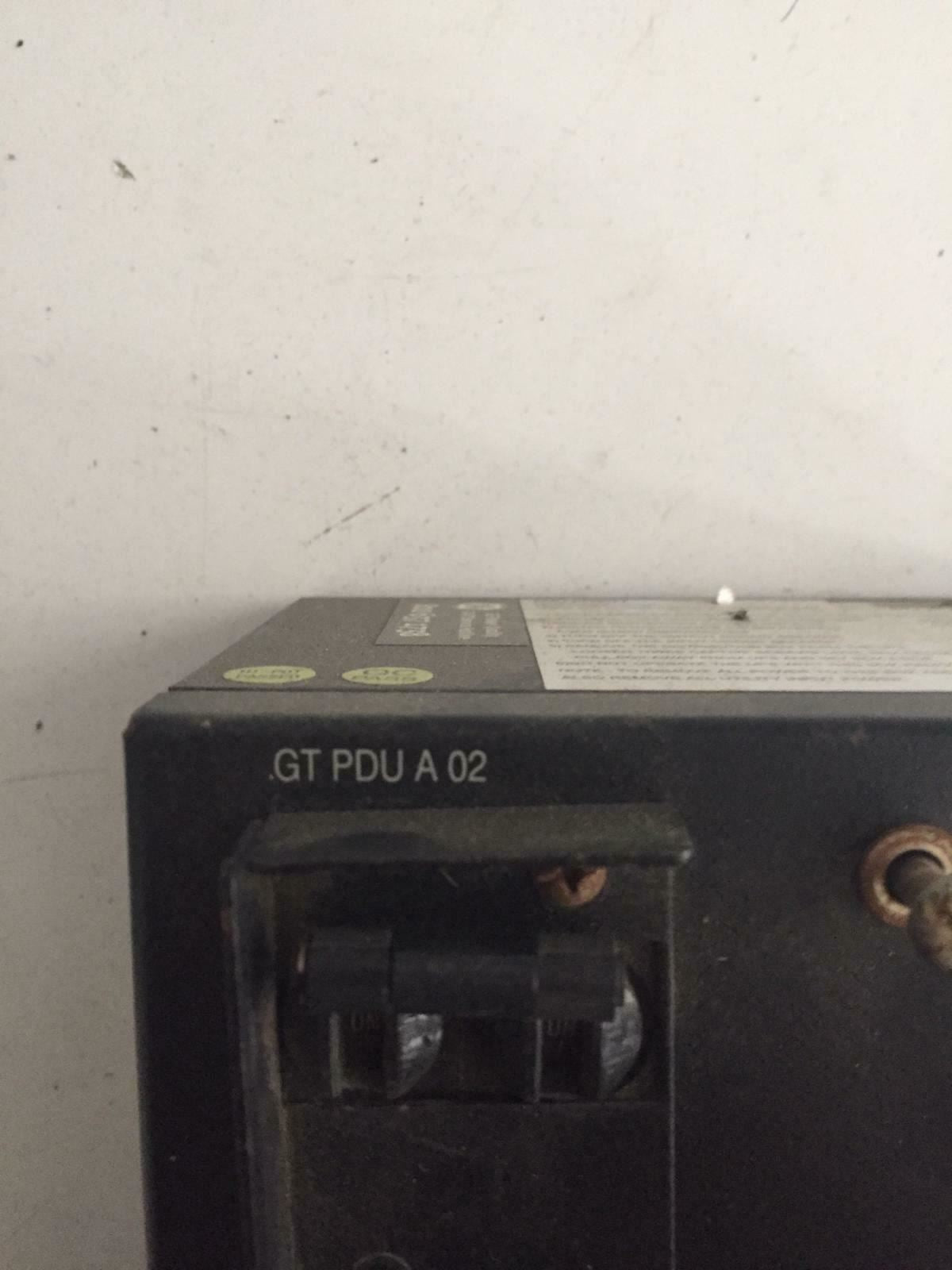 GT PDU A 02 GE POWER QUALITY