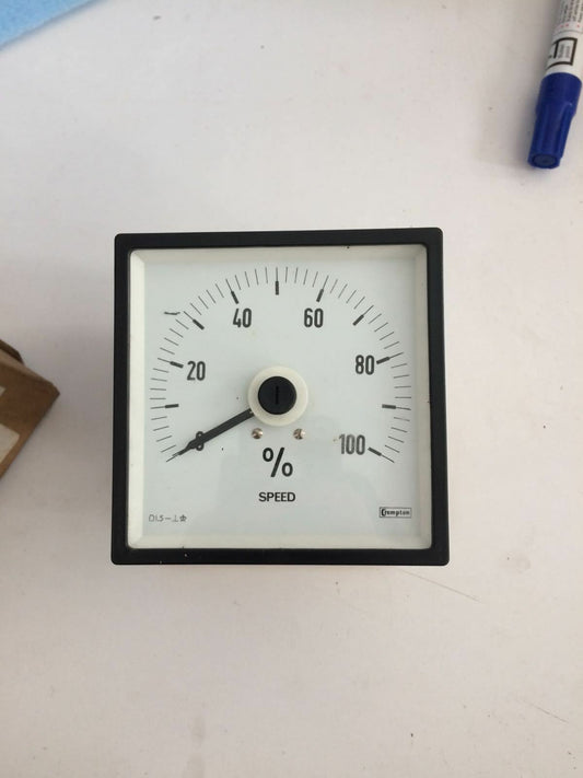 CROMPTON INSTRUMENTS 244-05VG-MT**-4T METER SINGLE FUNCTION ANALOG