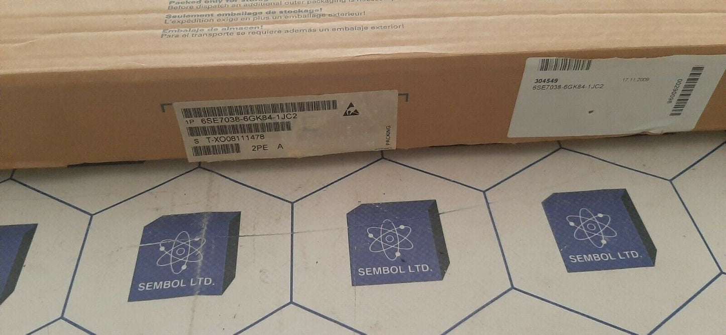 Lot of 2 Pieces Siemens 6se7038-6gk84-1jc2 6SE70386GK841JC2