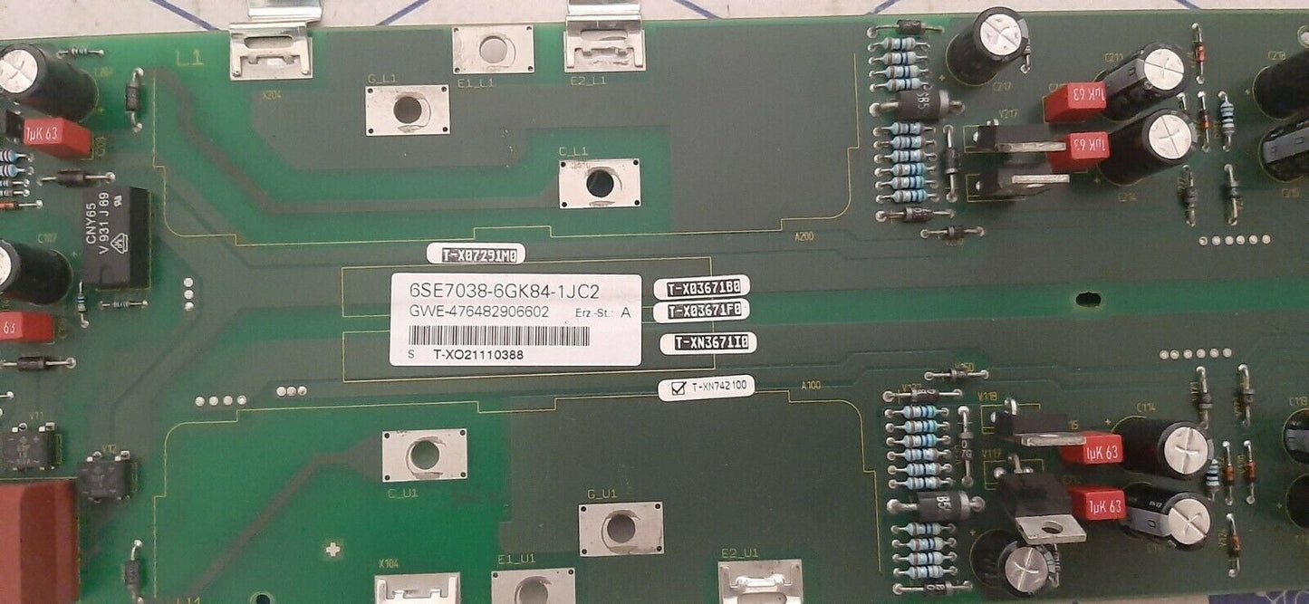 Lot of 2 Pieces Siemens 6se7038-6gk84-1jc2 6SE70386GK841JC2