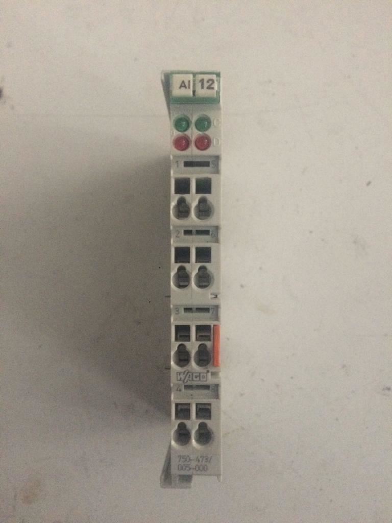 Lot Of 5 pieces Wago 750-473/005-000 WAGO-I/O-SYSTEM 200$ For 5 Units 750-473