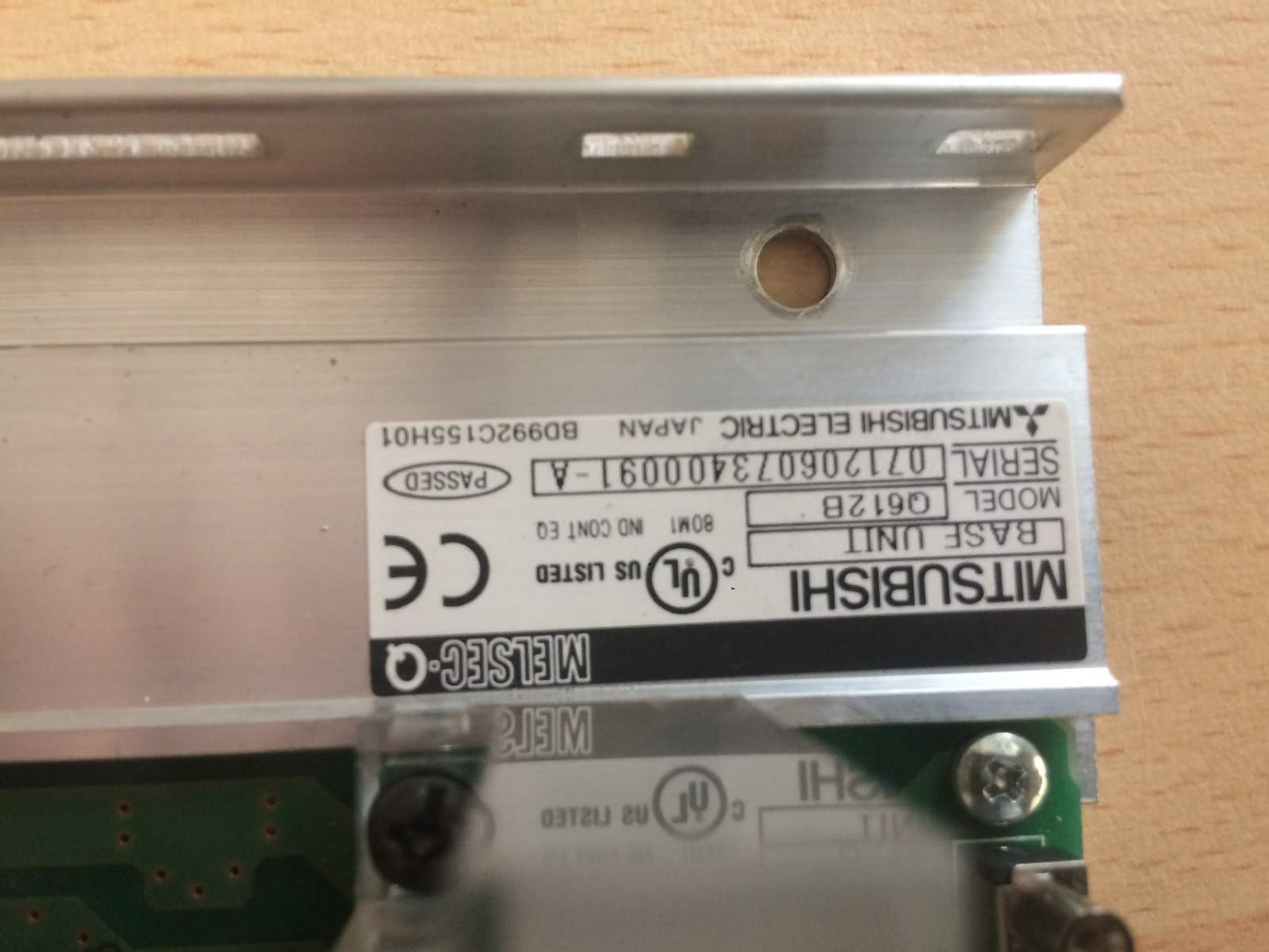 Mitsubishi Melsec-Q Compact PLC Q612B 12-Slot