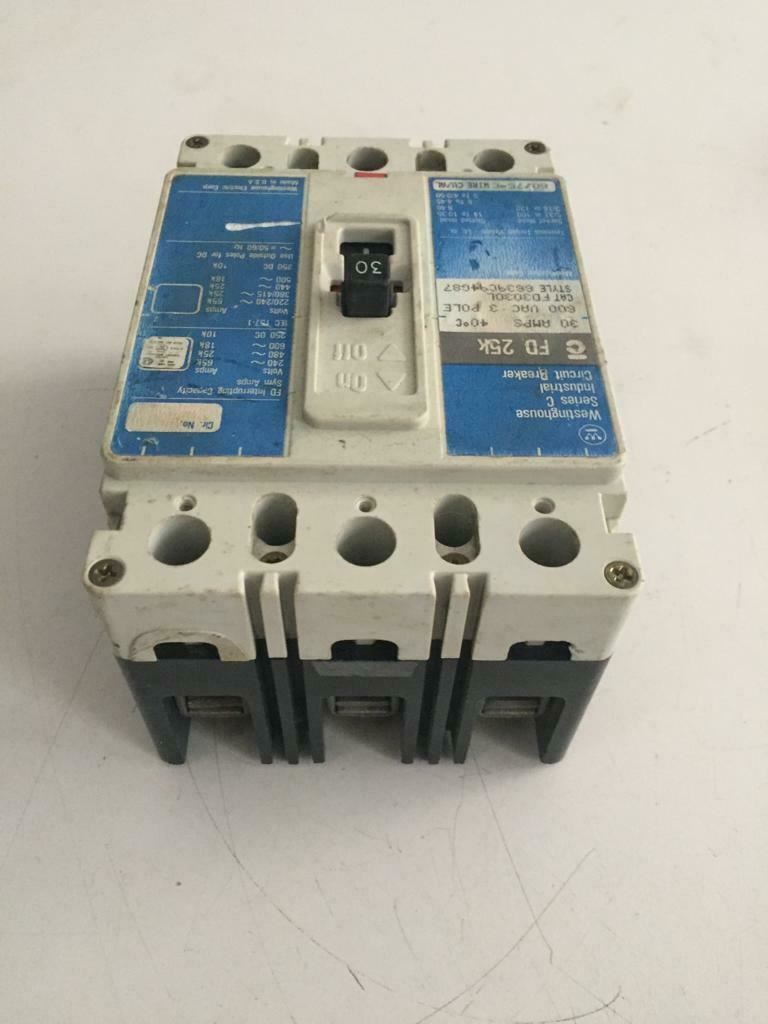 WESTİNGHOUSE SERIES C INDUSTRIAL CIRCUIT BREAKER  FD25k