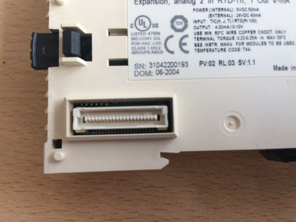 Schneider Electric Twido TWDALM3LT Analog Expansion Module