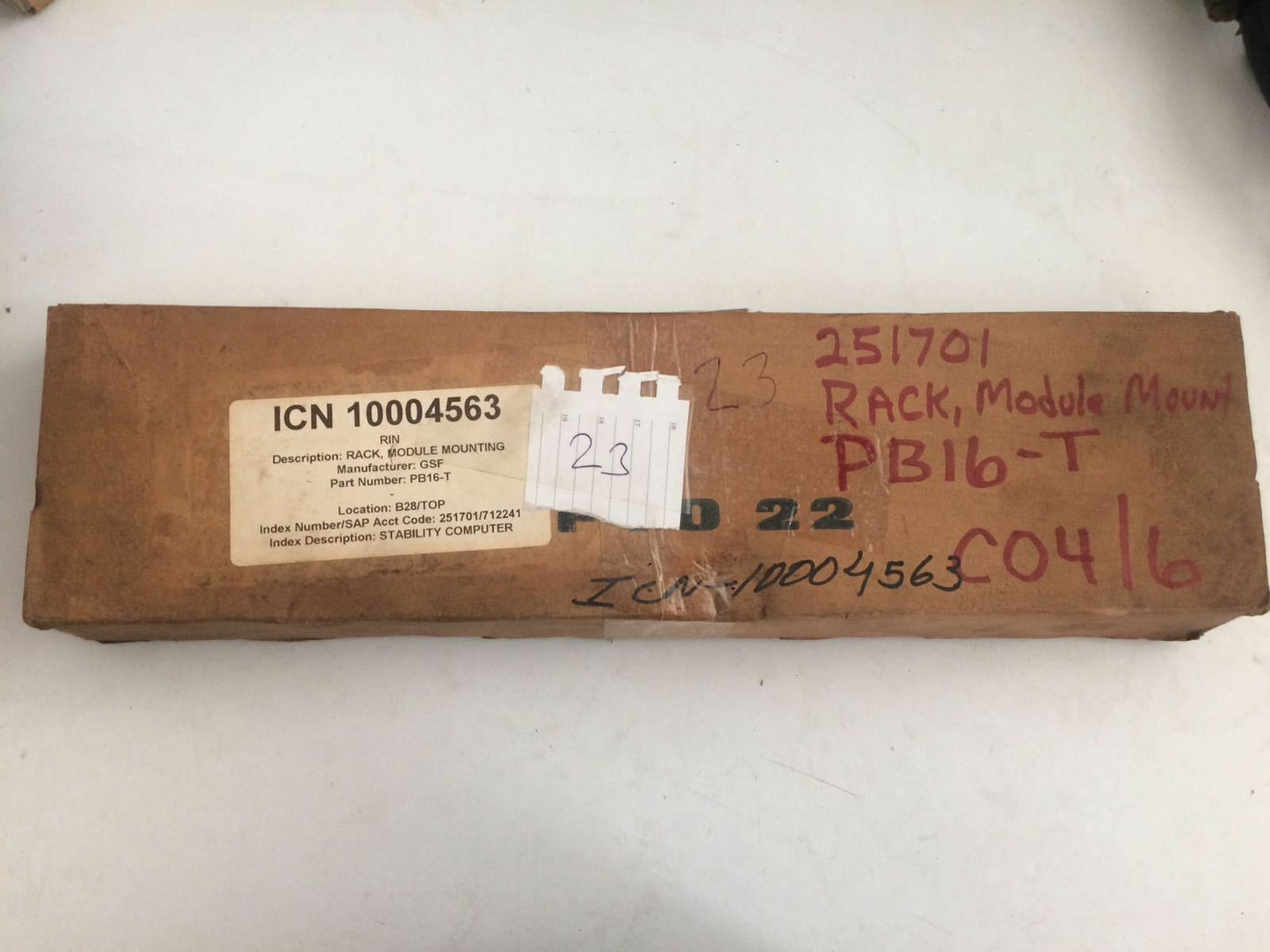 Opto 22 PB16T Relay Board 16 Point Solid State