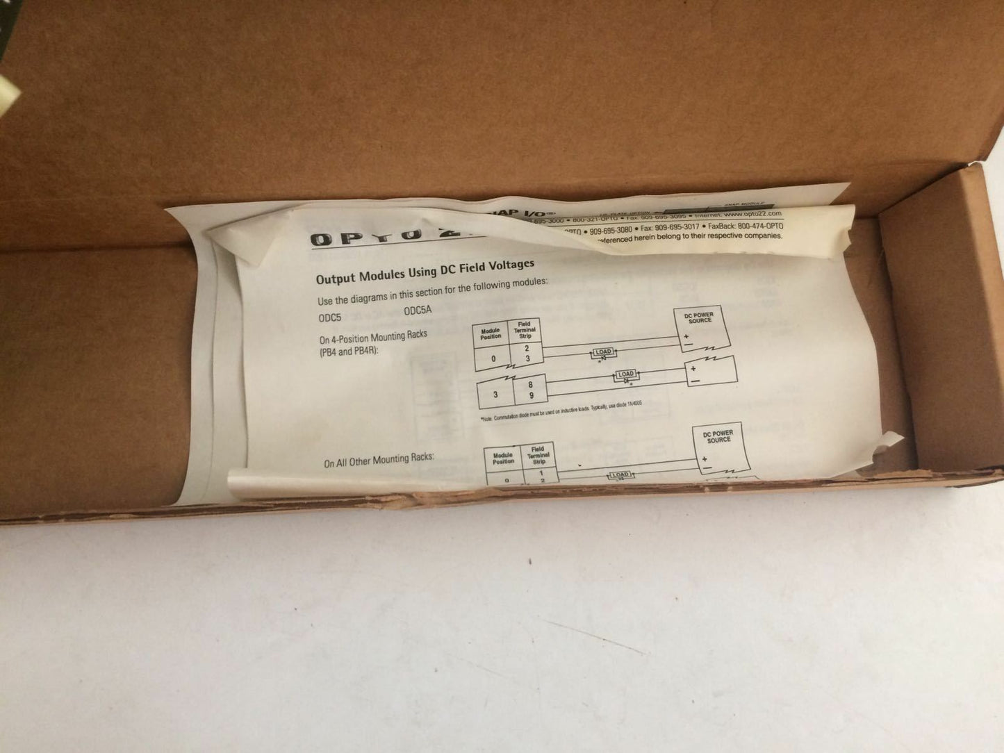 Opto 22 PB16T Relay Board 16 Point Solid State