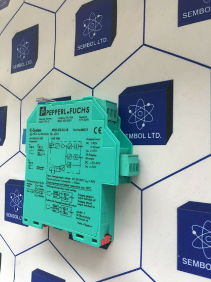 PEPPERL+FUCHS KFD2-ST2-Ex1.LB, LOT OF 3 PİECES