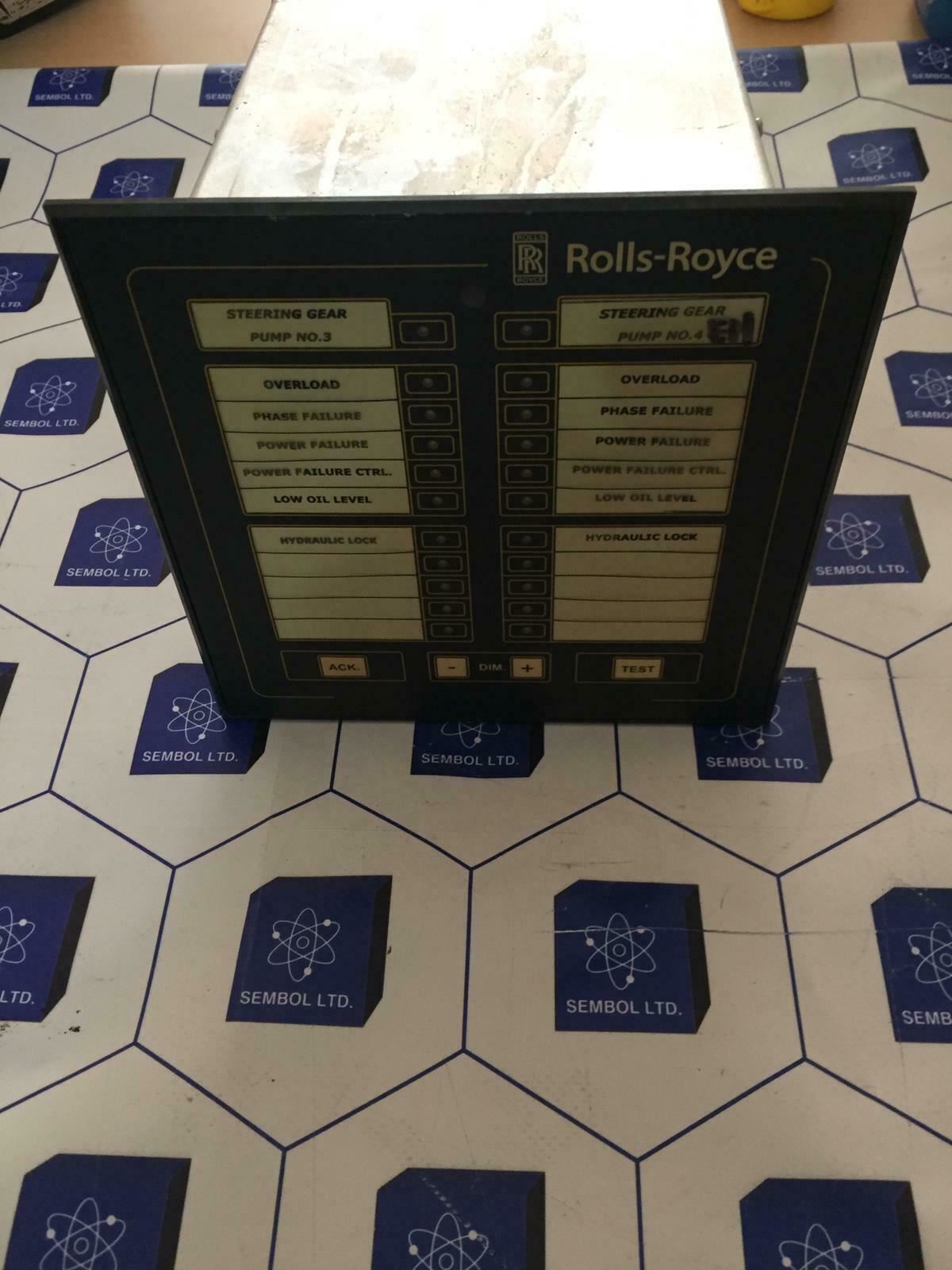 rolls royce marine steering gear W-1802-00-01