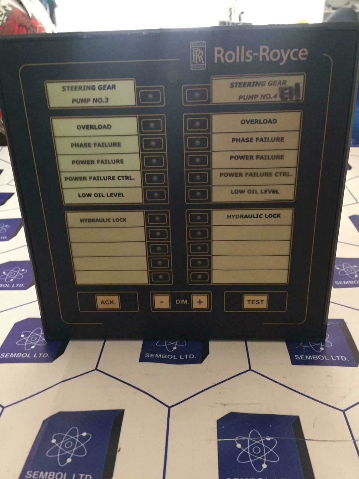 rolls royce marine steering gear W-1802-00-01