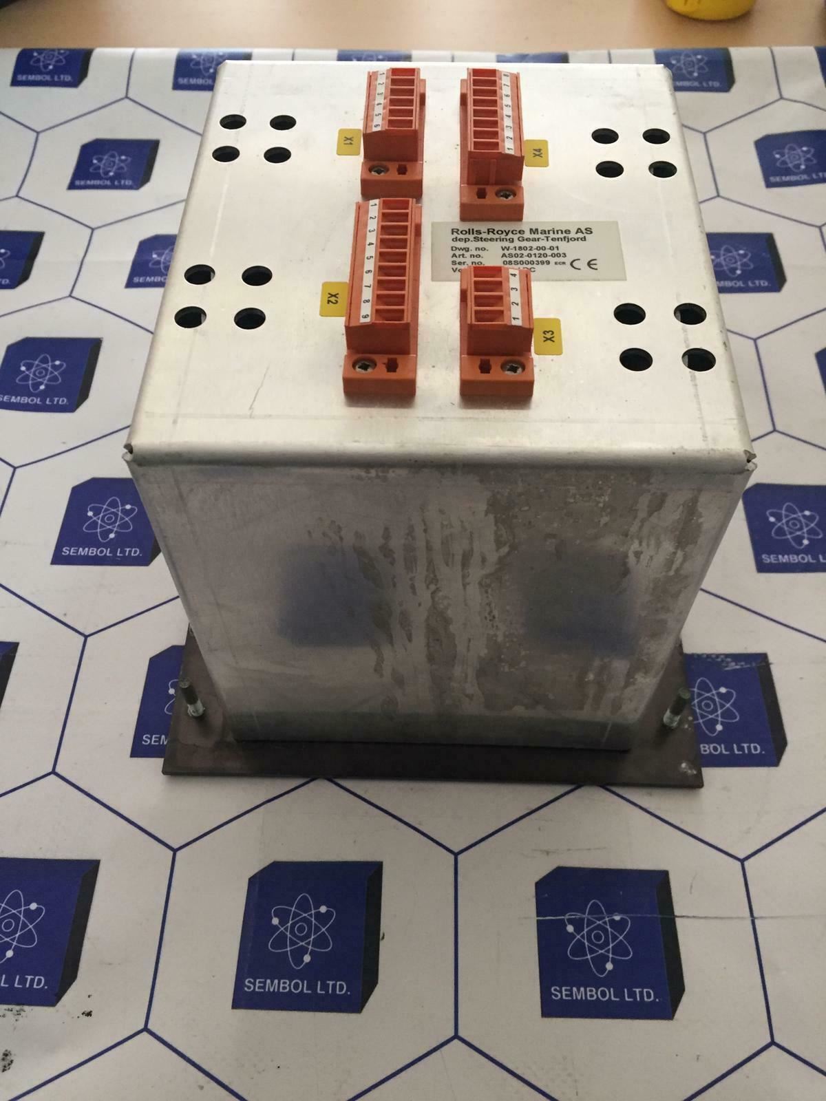 rolls royce marine steering gear W-1802-00-01