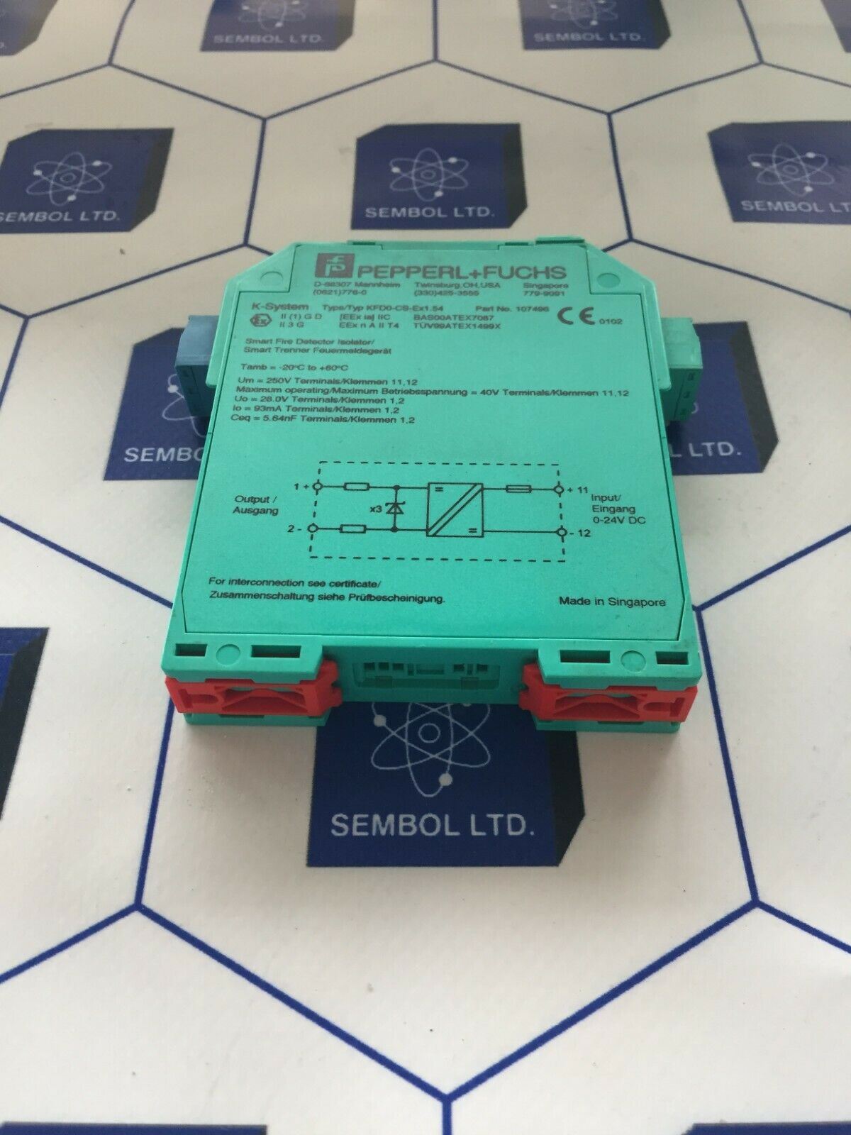 PEPPERL+FUCHS KFDO-CS-EX1.54 Isolator