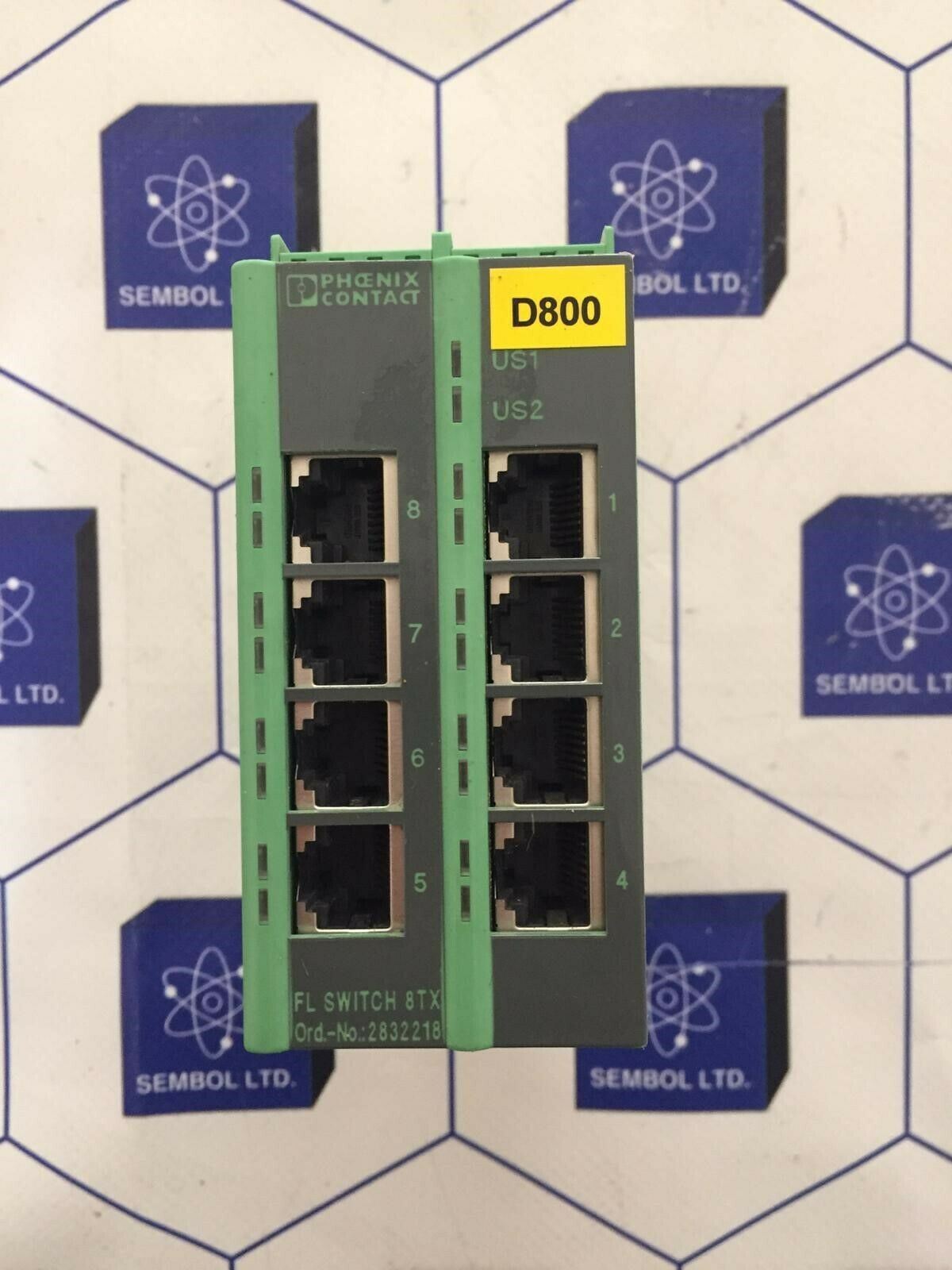Phoenix Contact FL Switch 8TX Ord-No: 2832218 Industrial Ethernet Switch