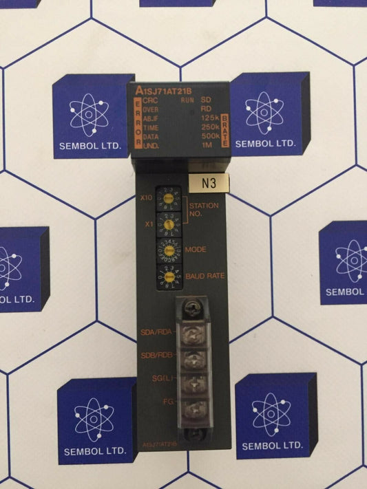MITSUBISHI Melsec A1SJ71AT21B Data Link Module for PLC