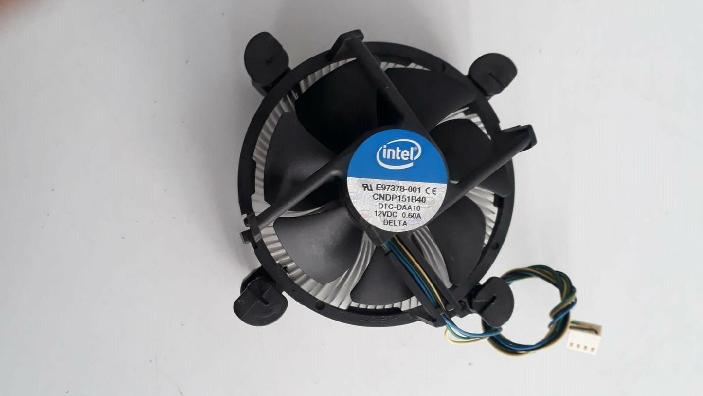 Intel Heat Sink Cooling Fan E97378-001 CNDP151B40 DTC-DAA10 - 12VDC 0.60A Delta