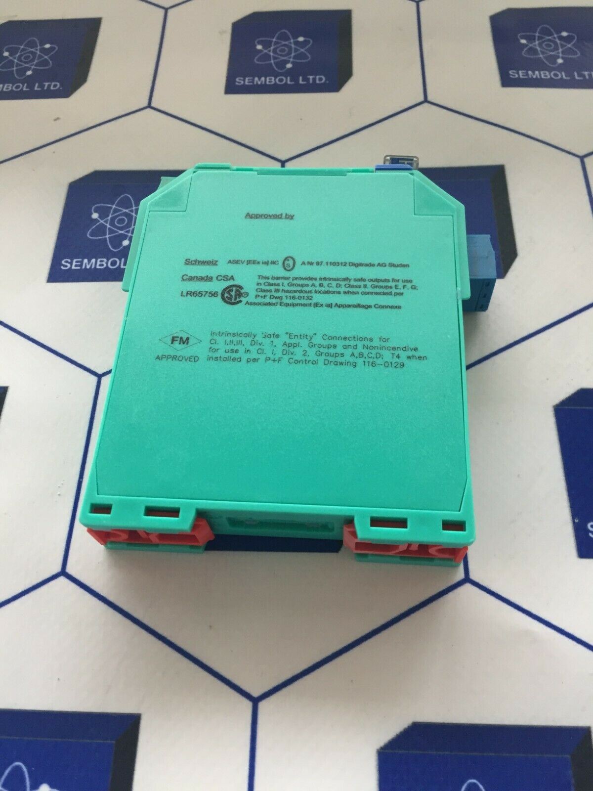 PEPPERL + FUCHS SOLENOID DRIVER KFD2-SD-EX1.48 LOT OF 4 PİECES