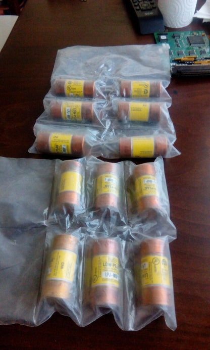 Lot of 12 pices Bussmann LPJ-60SP Fuse 60 Amp 600 VAC