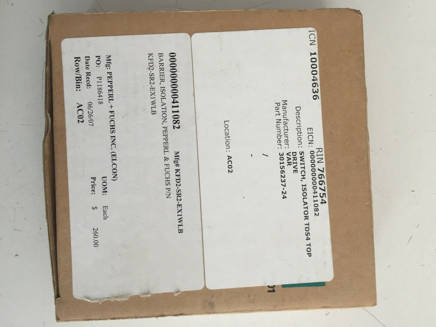 Pepperl+Fuchs KFD2-SR2-EX1.W.LB