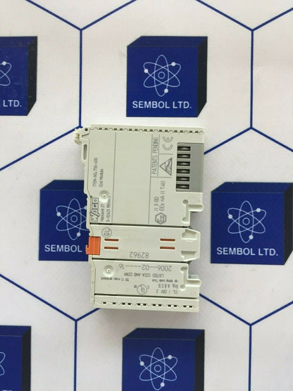 Wago 750-600 I/O System End Module Lot Of 5 pieces