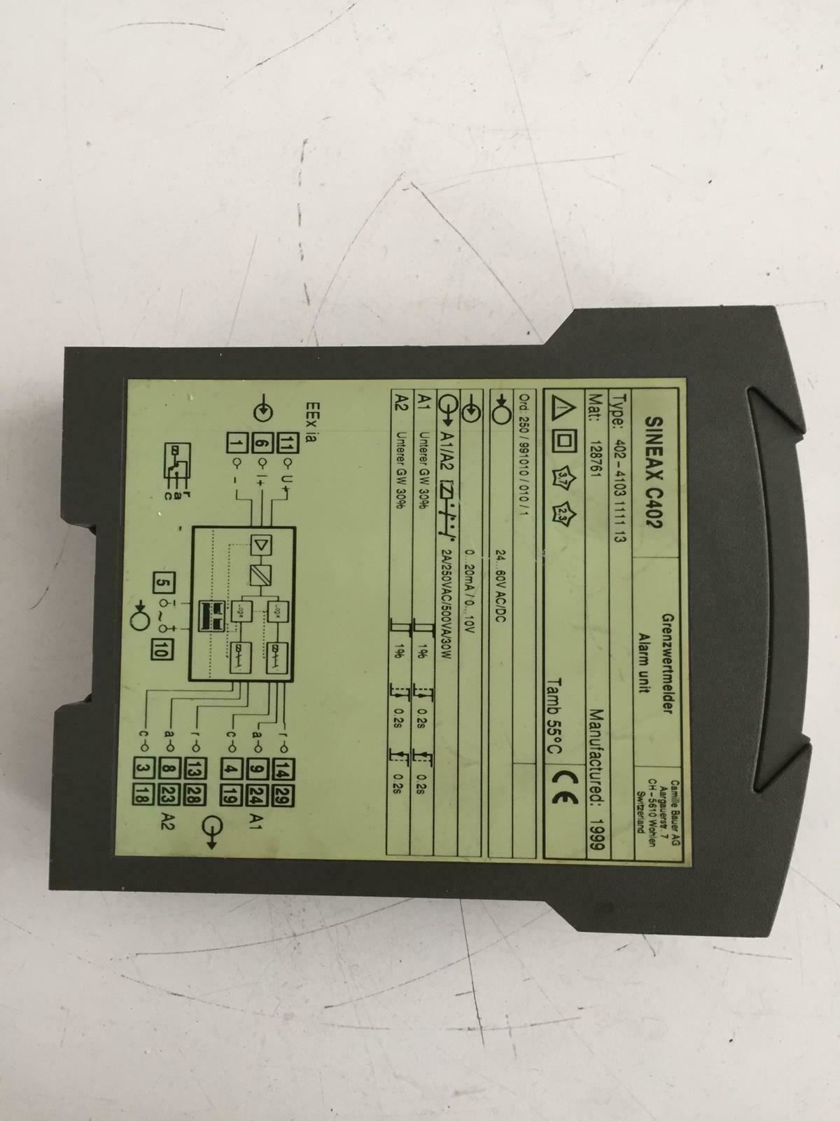 Camille Bauer Sineax C404 890-1206 000 402-4103