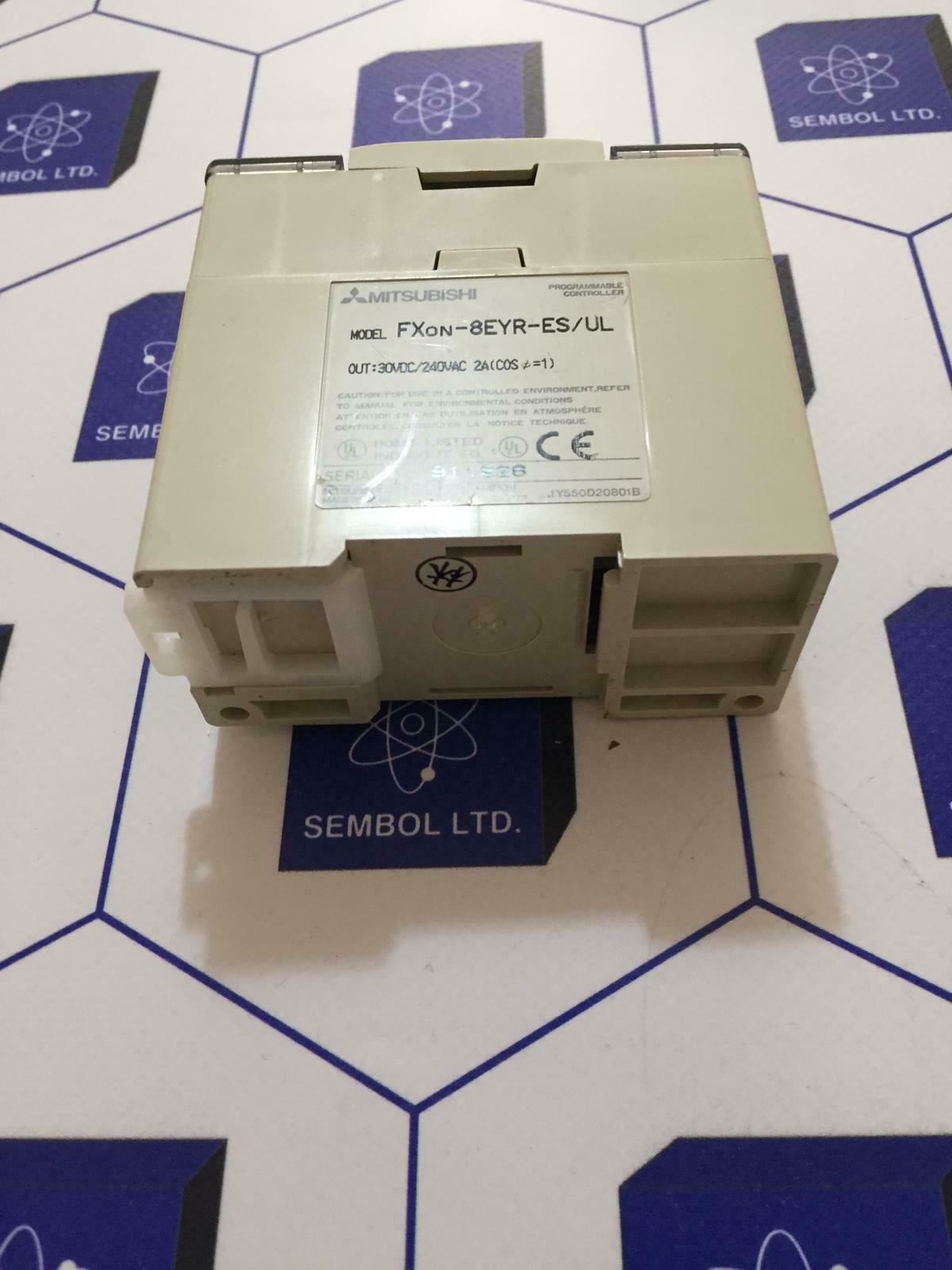 Mitsubishi PLC expansion module FX0N-8EYR-ES / UL
