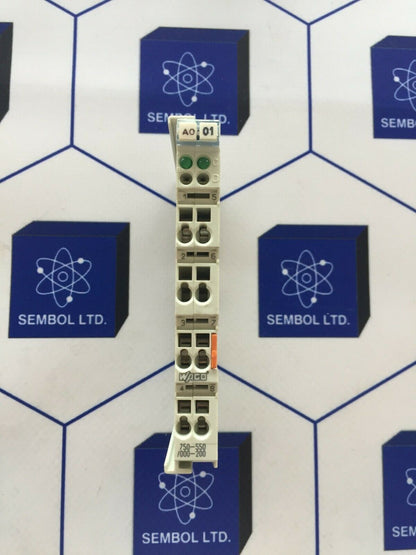 WAGO 750-550/000-200 Lot Of 2 Pcs with DHL Express Shipping