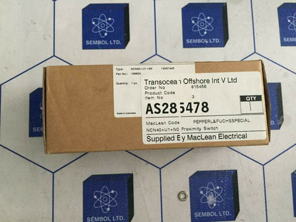 PEPPER+FUCHS NCN40+U1+N0 106624