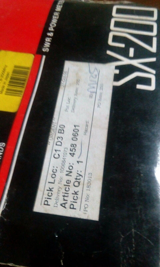 Diamond Antenna SX200 HF/VHF PowerMeter