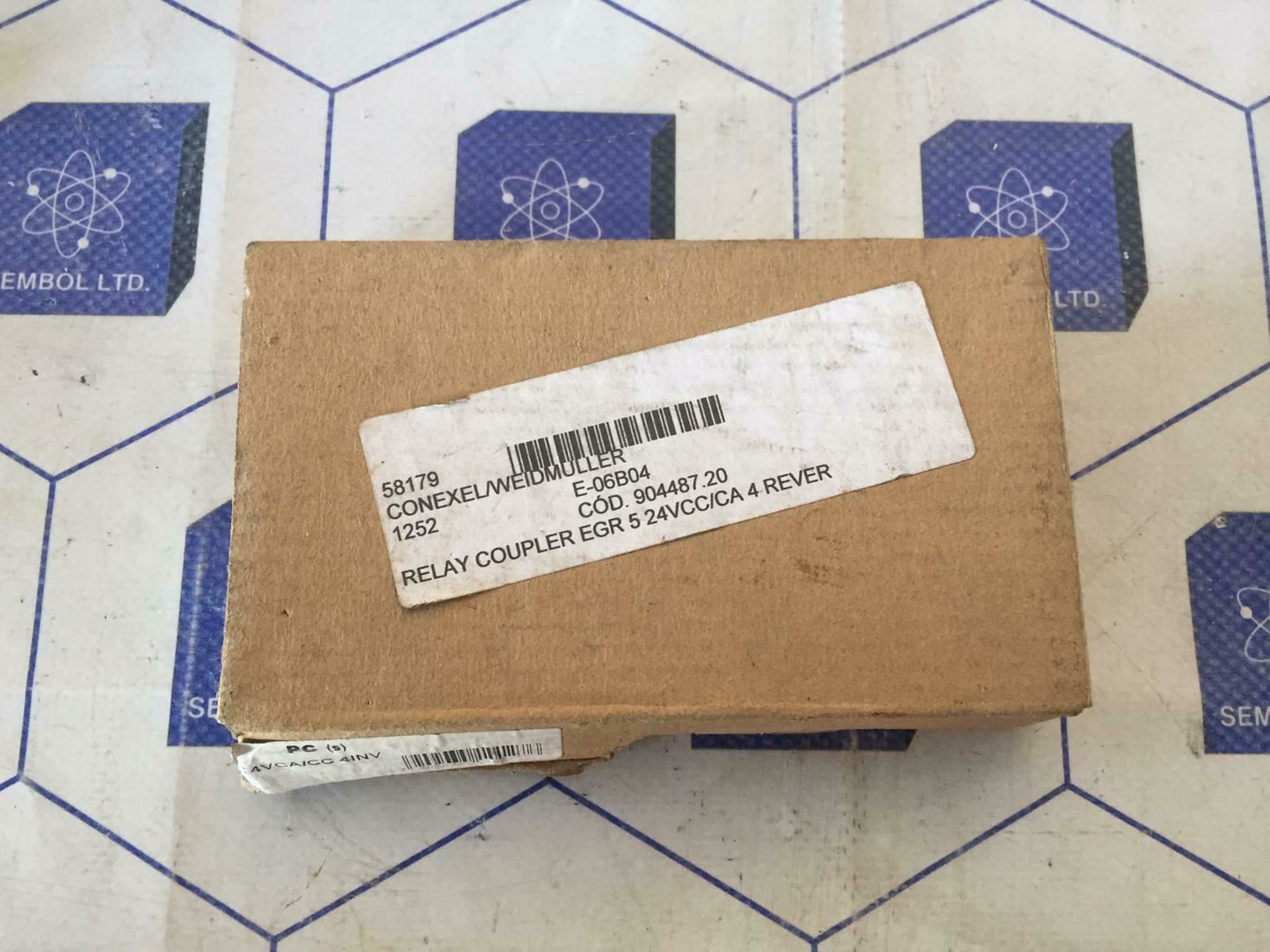 C904487.2000 ACOPLADOR A RELE EGR5 Weidmüller