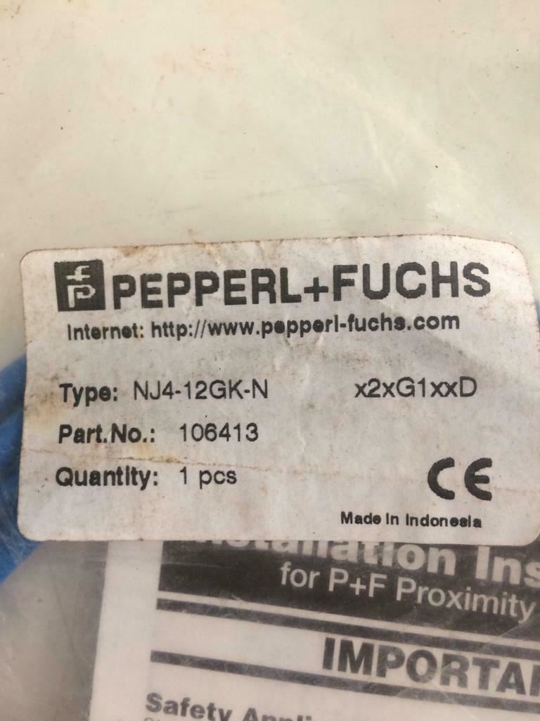 PEPPERL & FUCHS NJ4-12GK-N / NJ412GKN