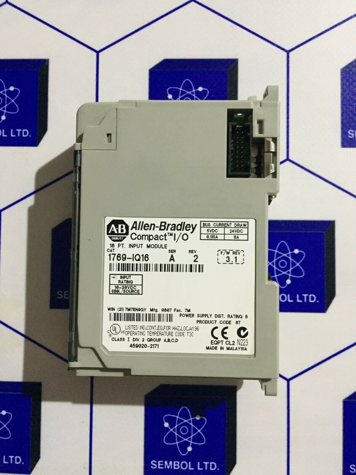 Allen-Bradley 1769IQ16 I/O Module