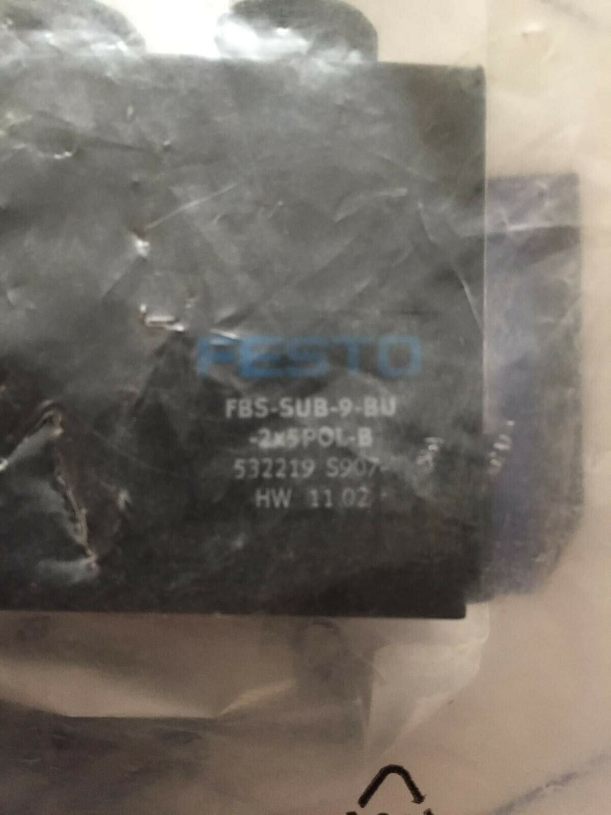 FESTO FBS-SUB-9-BU-2X5POL-B
